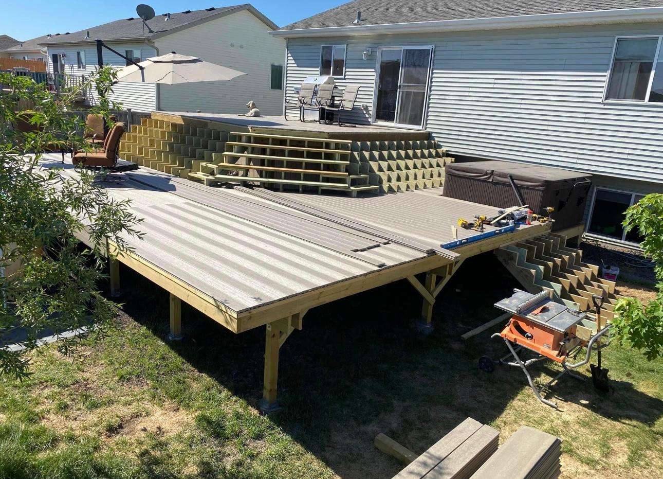 Multi Level Entertainment Deck - Image 5